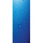 Deursticker Blauwe druppels