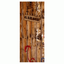 Deursticker Garage
