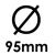 Ø 95mm