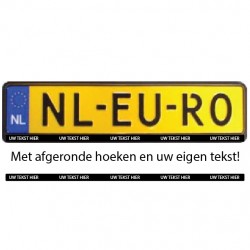 SP Kenteken stickers Profile 100 stuks
